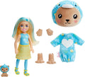 Barbie - Chelsea -  Cutie Reveal Costume - Teddy Bear as Dolphin