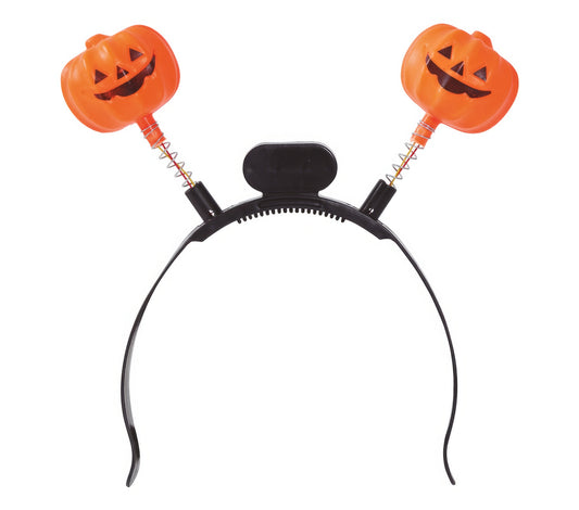 PUMPKIN HEADBAND WITH LIGHT
