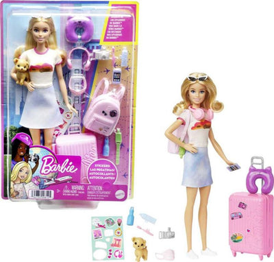 Barbie - "Malibu" Travel Doll
