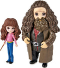 Wizarding World - Magical Minis - Hermione And RubEUs Hagrid Friendship Set With Collectible Toy Figures And Creature