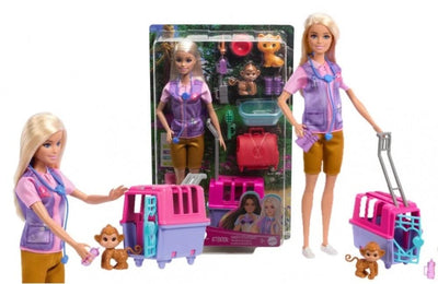 Barbie Animal Rescue  Recover Playset
