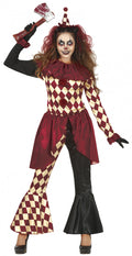 HORROR CLOWN, ADULT, 38 - 40  (79596)