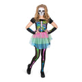 Mad Costumes Neon Skeleton Tutu Dress Kids Halloween Costume
