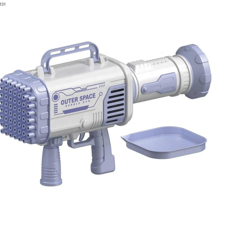 60 Holes bazooka Bubble Gun - Purple -