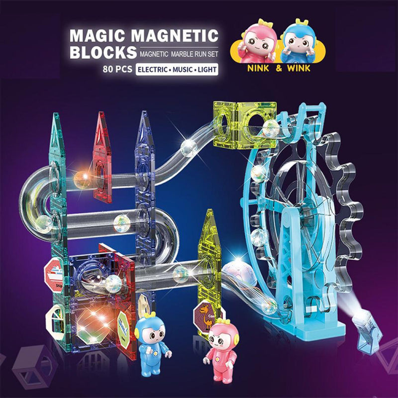 Magic Magnetic Blocks (80 Pcs)
