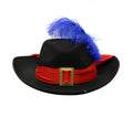 FELT MUSKATEER HAT (13544)