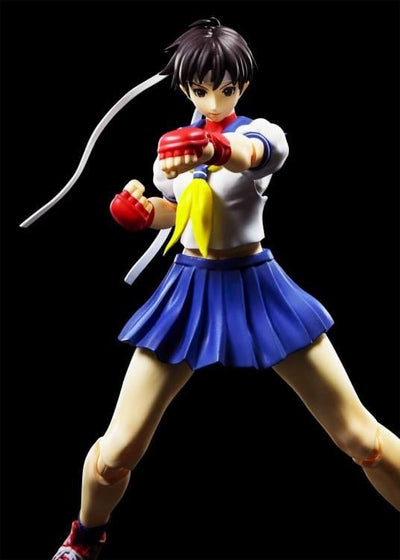 S.H.FIGUARTS STREET FIGHTER SAKURA KASUGANO BY BANDAI TAMASHII