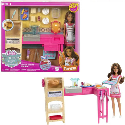 Barbie and Teresa Recipe for Friendship: Teresa Doll and Playset