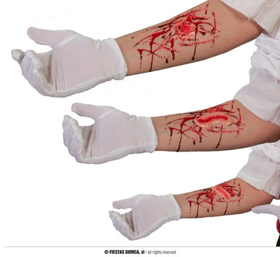 ASSORTED SCARS LATEX WITH GLUE  (2004)
