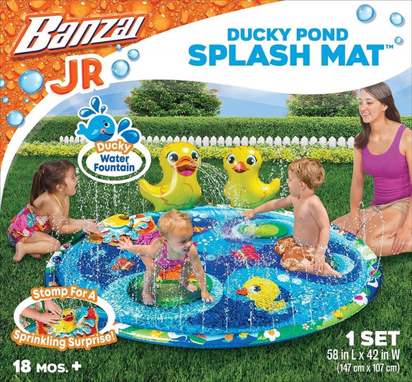 BANZAI Jr. Ducky Pond Splash Mat