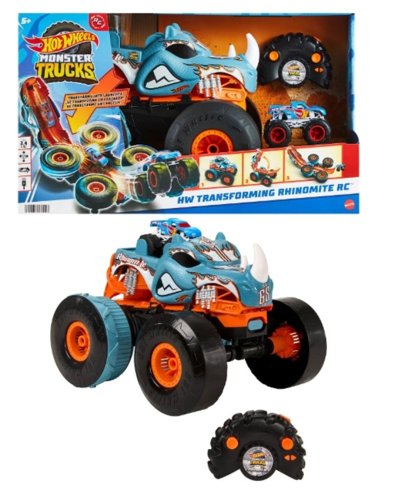 Hot Wheels - Monster Trucks - Transforming Rhinomite