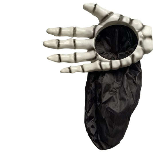 Mad Costumes Spooky Hand Candy Grabber Halloween Accessory White/ Orange