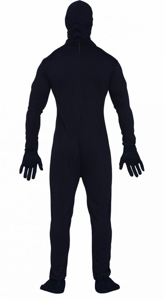 ADULT (FLUORESCENT  BLACK SKELETON 52-54 L