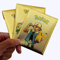 Pokemon TC-G  Foil Set - 10 Gold Cards (Gold) (1Pack)