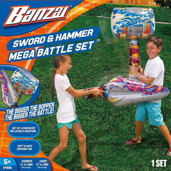 Banzai Sword and Hammer Mega Battle Set