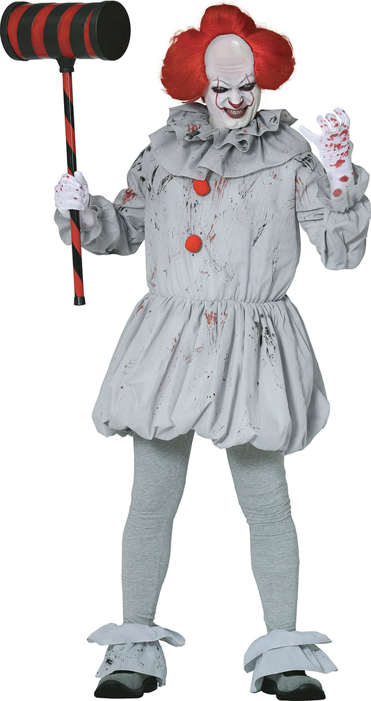 ADULT KILLER CLOWN SIZE 52-54