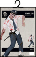 ADULT ZOMBIE POLICEMAN, SIZE M 48-50 (84737)