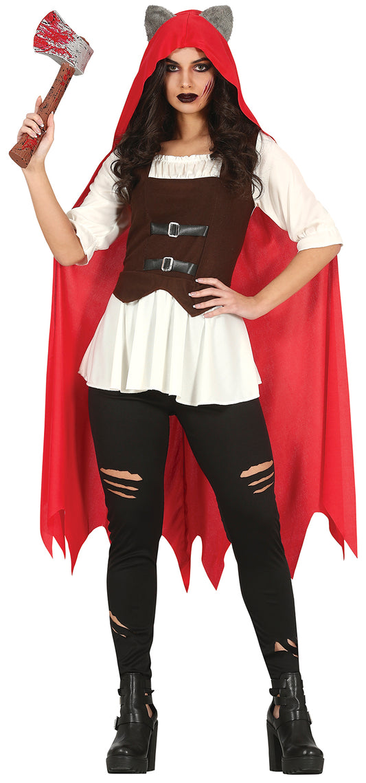 LITTLE WOLF RED RIDING HOOD, ADULT,