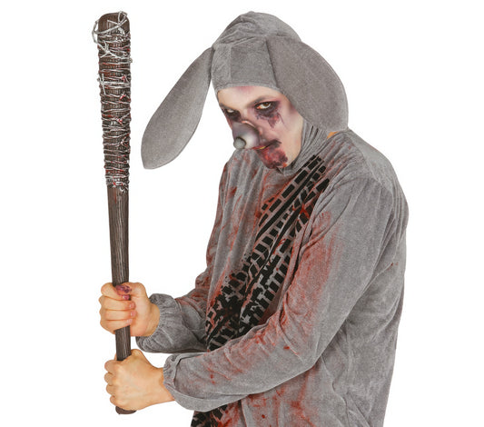 BASEBALL BAT WITH 73 CM BARBED WIRE