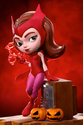 WANDAVISION - WANDA (HALLOWEEN VERSION) MINICO STATUE BY IRON STUDIOS