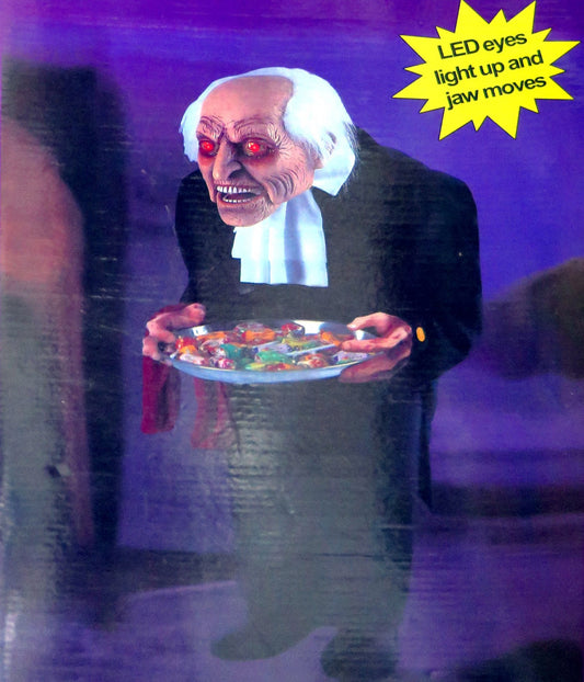 عجوز مع صحن كبير  (3 قدم)