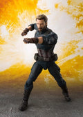 S.H.FIGUARTS CAPTAIN AMERICA (AVENGERS: INFINITY WAR) & TAMASHII EFFECT EXPLOSION SET BY BANDAI TAMASHII