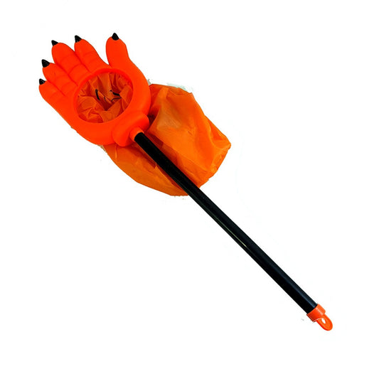 Mad Costumes Spooky Hand Candy Grabber Halloween Accessory White/ Orange