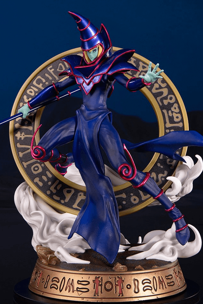 YU-GI-OH! - DARK MAGICIAN (BLUE VARIANT) PVC STATUE BY FIRST 4 FIGURES