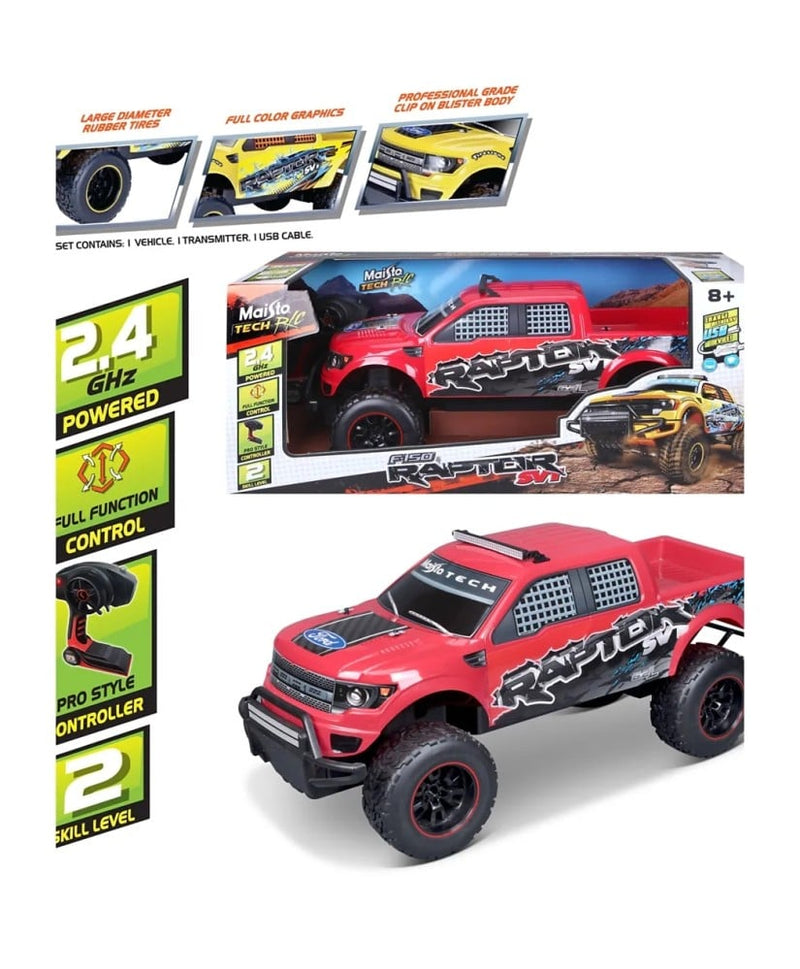 Maisto - Ford F150 Raptor 1:16 - RC big truck (70cm)