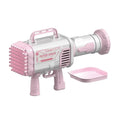 60 Holes bazooka Bubble Gun - Pink -