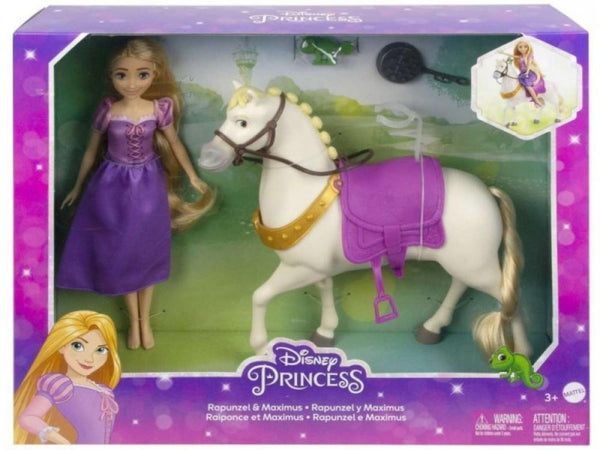 Disney Princess - Rapunzel Doll and Maximus Horse Set