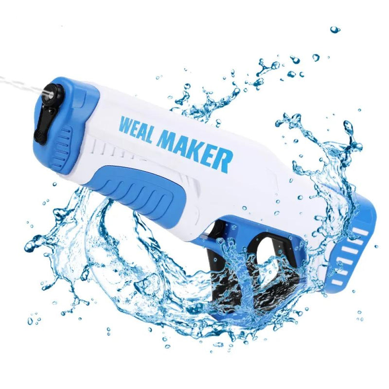 Weal Maker Electronic Auto Water Gun (Blue)