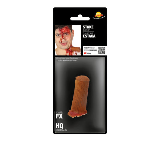 STAKE LATEX SCAR WITH GLUE