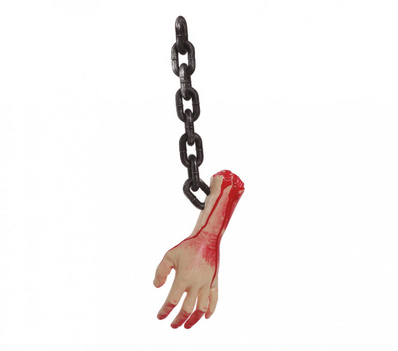 HAND WITH CHAIN HANGING 40 CMS (26575)