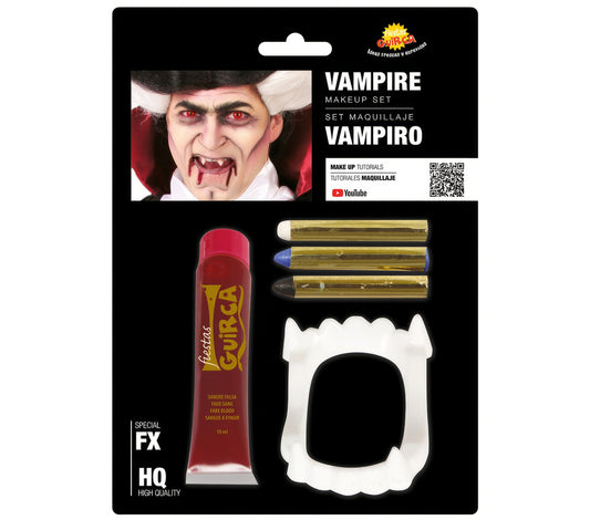 BLISTER PACK: VAMPIRE MAKEUP WITH BLOOD