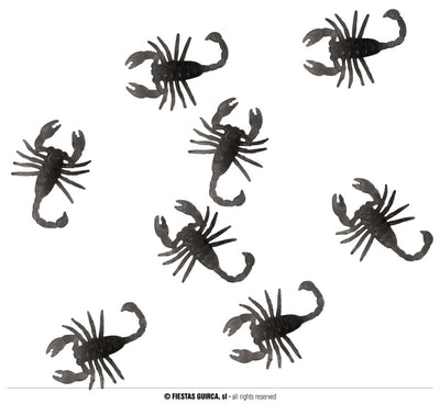BAG 8 SCORPIONS 6 CMS. (24624)