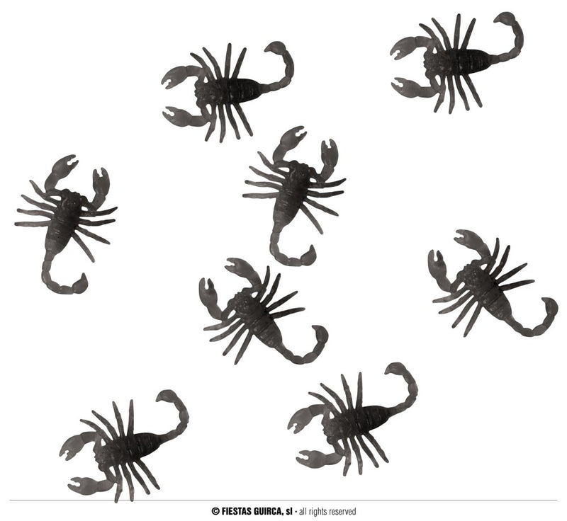 BAG 8 SCORPIONS 6 CMS. (24624)