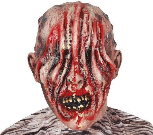 LATEX EYELESS ZOMBIE MASK