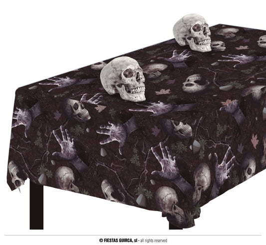 CEMETERY TABLECLOTH 137X274