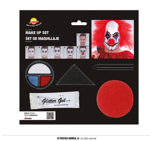 CLOWN MAKEUP SET