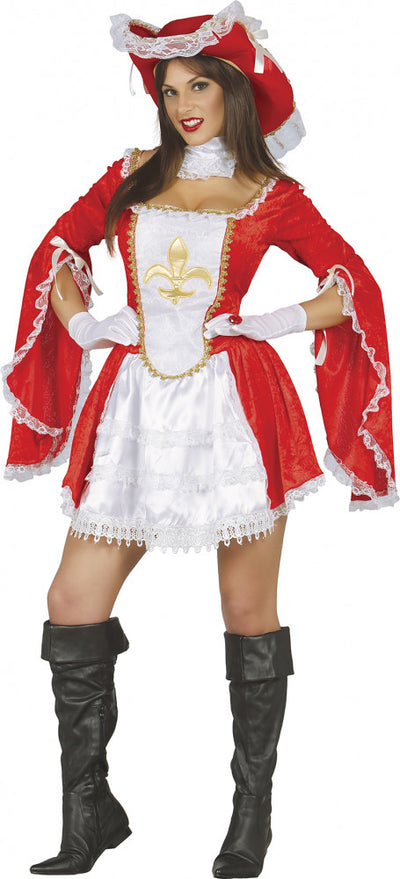 ADULT MUSKETEER LADY SIZE S 36-38 (84902)