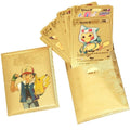 Pokemon TC-G  Foil Set - 10 Gold Cards (Gold) (1Pack)