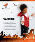 Mad Costumes Vampire Kids Halloween Costume