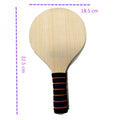 Beach Ball Wooden Racket (1Pcs)