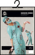 ADULT ZOMBIE SURGEON, SIZE M 48-50 (84691)