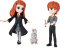 Wizarding World - Magical Minis - Ron And Ginny Weasley Friendship Set With Collectible Toy Figures And 2 Creatures