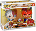 Funko Pop- Animation - My Hero Academia - Shoto Todoroki & Endeavor(2Pcs)
