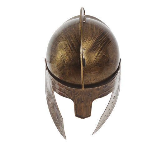 CHILD GOLDEN SPARTAN HELMET