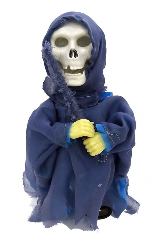 هيكل يغني صغير (أزرق)