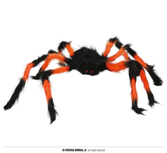 ORANGE AND BLACK SPIDER, 75 CMS.